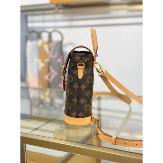 Premio Replica Zaino LV M14651 SoHo Mini Donna marrone Imitazione Outlet