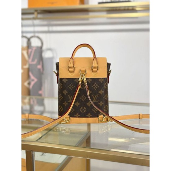 Premio Replica Zaino LV M14651 SoHo Mini Donna marrone Imitazione Outlet