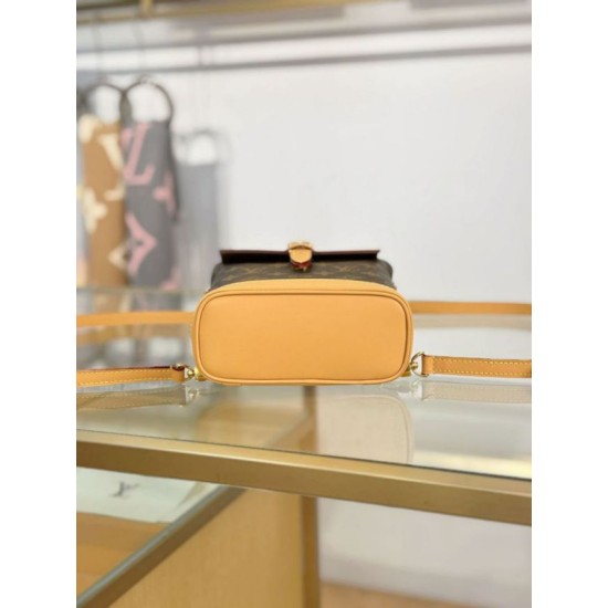 Premio Replica Zaino LV M14651 SoHo Mini Donna marrone Imitazione Outlet