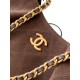 Premio Replica Borsa Chanel 26C Maxi Hobo AS5970 AS5978 scamosciata marrone Imitazione Outlet