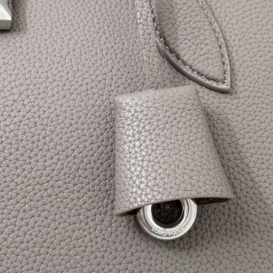 Premio Replica Borsa Needle Loro Piana piccolo/media beige caldo Imitazione Outlet