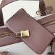 Premio Replica Borsa Needle Loro Piana piccolo/media Tela caramello Imitazione Outlet