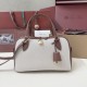 Premio Replica Borsa Needle Loro Piana piccolo/media Tela caramello Imitazione Outlet