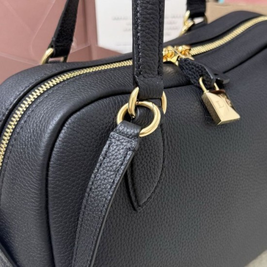 Premio Replica Borsa Needle Loro Piana piccolo/media Nero Imitazione Outlet
