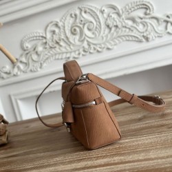 Premio Replica Borsa a tracolla con manico superiore Loro Piana Extra Bag 23 Marrone Imitazione Outlet