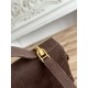 Premio Replica Borsa a tracolla con manico superiore Loro Piana Extra Bag 23 Marrone scuro Imitazione Outlet