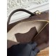 Premio Replica Borsa a tracolla con manico superiore Loro Piana Extra Bag 23 Marrone scuro Imitazione Outlet