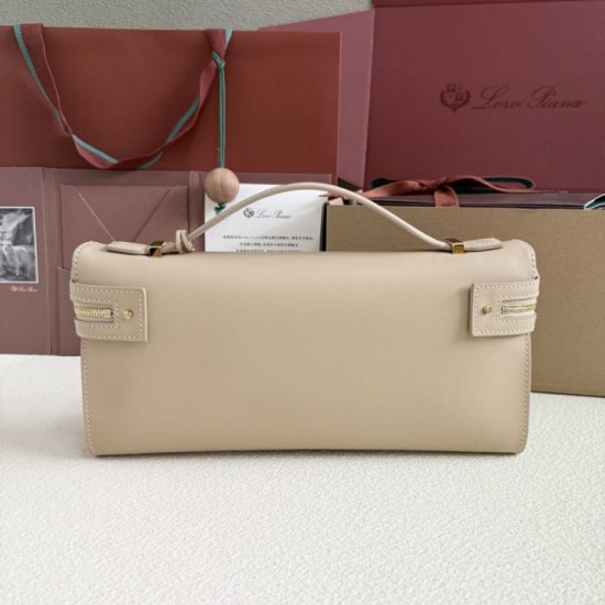 Premio Replica Borsa Loro Piana Extra Clutch L29 Albicocca Imitazione Outlet