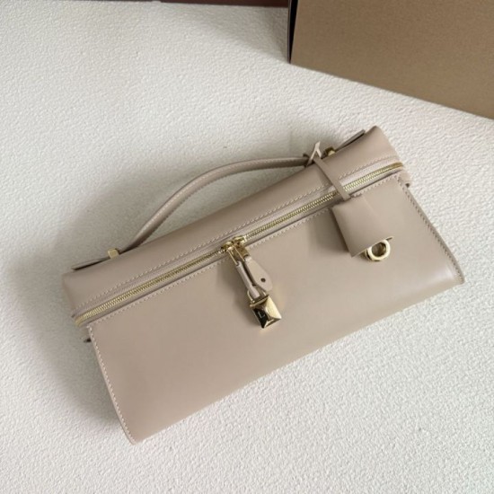 Premio Replica Borsa Loro Piana Extra Clutch L29 Albicocca Imitazione Outlet
