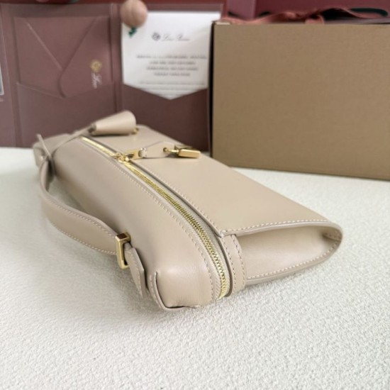 Premio Replica Borsa Loro Piana Extra Clutch L29 Albicocca Imitazione Outlet