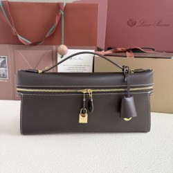 Premio Replica Borsa Loro Piana Extra Clutch L29 Caffè Imitazione Outlet