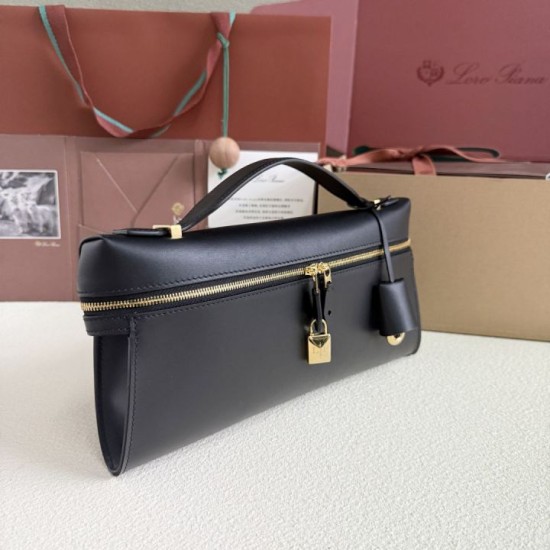 Perfette Repliche Borsa Loro Piana Extra Clutch L29 Nero False Online Premio Replica Borsa Loro Piana Extra Clutch L29 Nero Imitazione Outlet