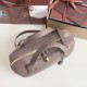 Premio Replica Borsa Needle Loro Piana piccolo/media Roccia grigia Imitazione Outlet