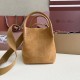 Premio Replica Borsa a secchiello Loro Piana Bale piccola/media Marrone Imitazione Outlet