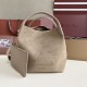 Premio Replica Borsa a secchiello Loro Piana Bale piccola/media grigia Imitazione Outlet