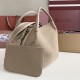 Premio Replica Borsa a secchiello Loro Piana Bale piccola/media grigia Imitazione Outlet