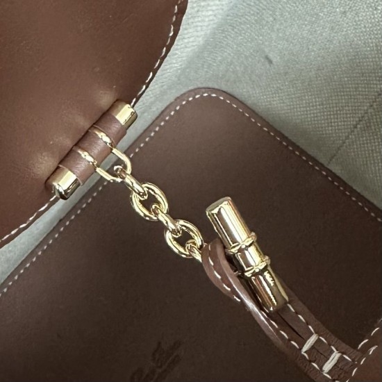 Premio Replica Borsa a cestino Loro Piana Bobbin Marrone Imitazione Outlet