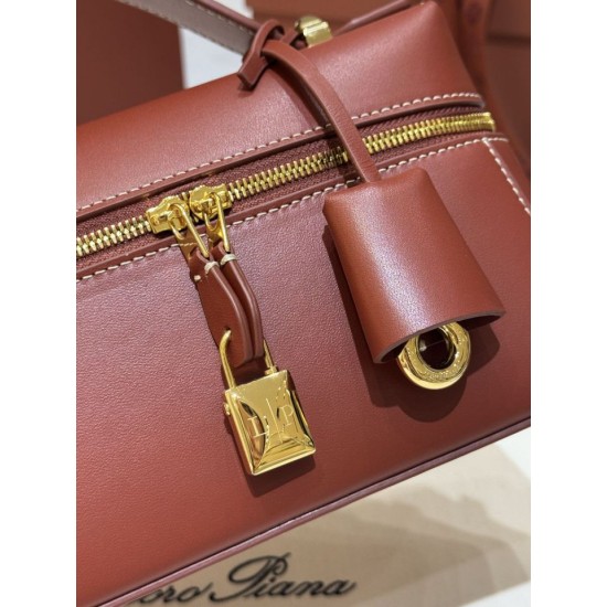 Premio Replica Borse Piana Bale Extra 23 tinta unita rossa Imitazione Outlet
