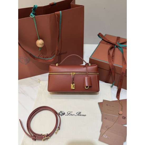 Premio Replica Borse Piana Bale Extra 23 tinta unita rossa Imitazione Outlet