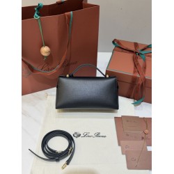 Premio Replica Borse Piana Bale Extra 23 tinta unita Nero Imitazione Outlet
