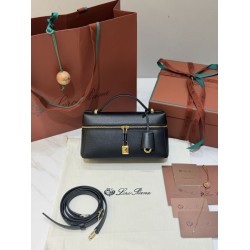 Premio Replica Borse Piana Bale Extra 23 tinta unita Nero Imitazione Outlet