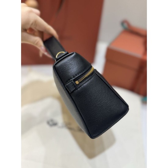 Premio Replica Borse Piana Bale Extra 23 tinta unita Nero Imitazione Outlet