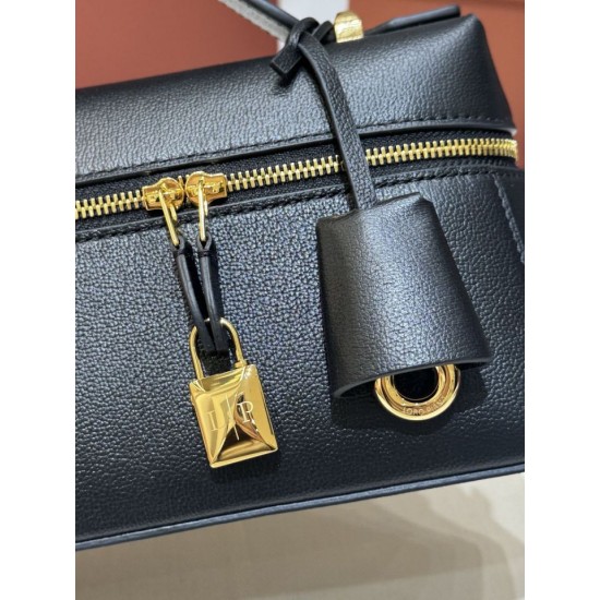 Premio Replica Borse Piana Bale Extra 23 tinta unita Nero Imitazione Outlet