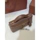 Premio Replica Borse Piana Bale Extra 23 tinta unita Marrone Imitazione Outlet