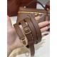 Premio Replica Borse Piana Bale Extra 23 tinta unita Marrone Imitazione Outlet