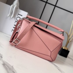 Premio Replica Borsa Loewe Mini Featherlight Puzzle Cipria Imitazione Outlet