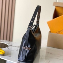 Premio Replica Borsa a tracolla LV CarryAll East West LV Vibe MM M28160 nera Imitazione Outlet