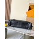 Premio Replica Borsa a tracolla LV CarryAll East West LV Vibe MM M28160 nera Imitazione Outlet