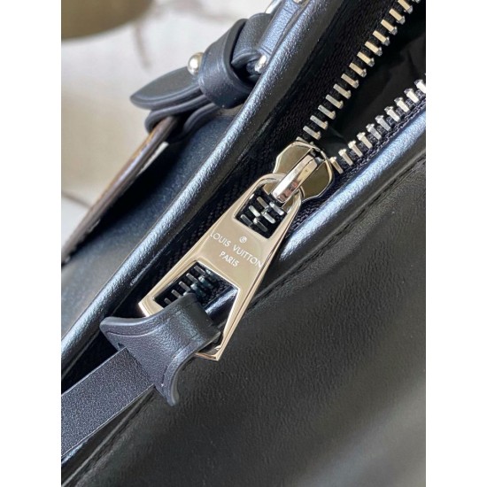 Premio Replica Borsa a tracolla LV CarryAll East West LV Vibe MM M28160 nera Imitazione Outlet