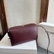 Premio Replica Borsa Celine Trio Flap morbida pelle di agnello bordeaux Imitazione Outlet