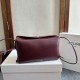 Premio Replica Borsa Celine Trio Flap morbida pelle di agnello bordeaux Imitazione Outlet