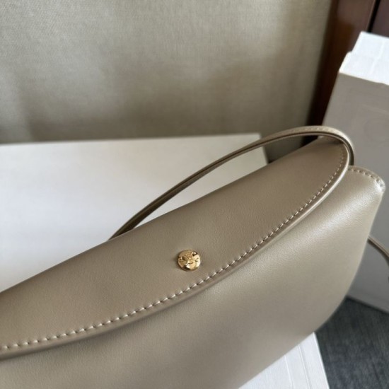 Premio Replica Borse Celine Trio Flap morbida pelle di agnello grigia Imitazione Outlet