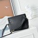 Premio Replica Borsa a tracolla Hermes Kelly Messenger nera Imitazione Outlet