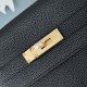 Premio Replica Borsa a tracolla Hermes Kelly Messenger nera Imitazione Outlet