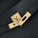 Premio Replica Borsa a tracolla Hermes Kelly Messenger nera Imitazione Outlet