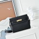 Premio Replica Borsa a tracolla Hermes Kelly Messenger nera Imitazione Outlet