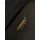 Premio Replica Borsa shopping Tote Chanel Deauville AS6007 tela righe bianca/nero Imitazione Outlet