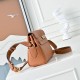 Premio Replica Borsa a tracolla Hermes Kelly Messenger marrone Imitazione Outlet