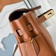 Premio Replica Borsa a tracolla Hermes Kelly Messenger marrone Imitazione Outlet