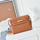 Premio Replica Borsa a tracolla Hermes Kelly Messenger marrone Imitazione Outlet