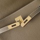 Premio Replica Borsa a tracolla Hermes Kelly Messenger grigia Imitazione Outlet