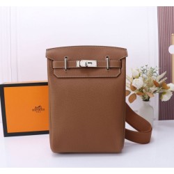 Premio Replica Zaino Hermès Hac à Dos marrone Imitazione Outlet