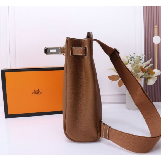 Premio Replica Zaino Hermès Hac à Dos marrone Imitazione Outlet