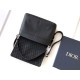 Premio Replica Borsa a tracolla Dior Privé Messenger Uomo con patta nera Imitazione Outlet