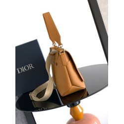 Premio Replica Borsa a tracolla Dior Privé Messenger Uomo con patta Giallo Imitazione Outlet