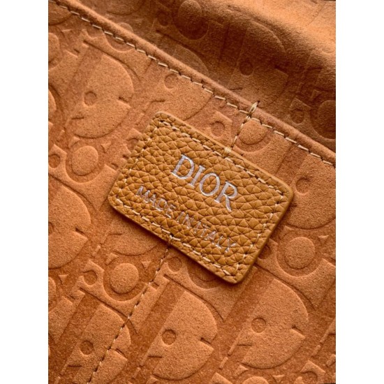 Premio Replica Borsa a tracolla Dior Privé Messenger Uomo con patta Giallo Imitazione Outlet